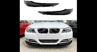 Passend Voor Bmw 3 Serie E90 E91 Sedan Touring Glans Zwart Bumper Hoeken Performance Style 318 320 325 330 M3 Look