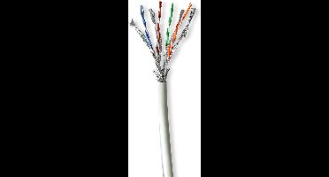 Nedis Netwerk Kabel Rol - CAT7 - Solid - S/FTP - Koper - 50.0 m - Binnenshuis - Rond - LSZH - Grijs - Trekdoos