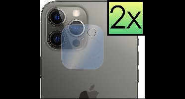 Camera Lens Protector - 2 Stuks - Geschikt voor Apple iPhone 15 Pro - Camera Screenprotector - Beschermglas - Gehard Glas - Tempered Glass - Screen Protector