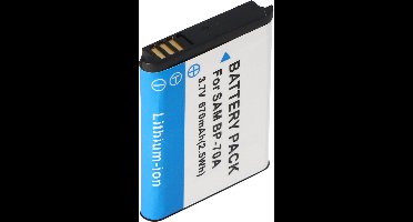 AccuCell-batterij geschikt voor Samsung BP-70A, BP70A, AQ100, ES65