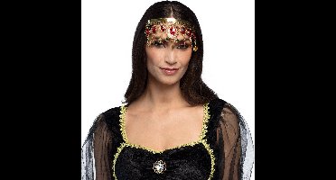 Boland - Hoofdband Ruby Goud - Volwassenen - Vrouwen - - 1001 Nacht