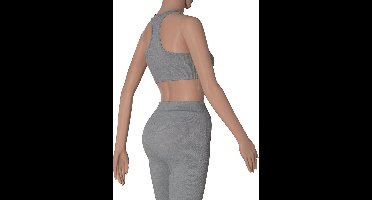 Xtreme - Sport top dames - Grijs - S - 1-Stuk - Sport topje