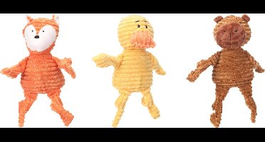 FLAMINGO - SPEELGOED FAFA DIEREN MEERDERE KLEUREN 27x8x33CM ASSORTIMENT