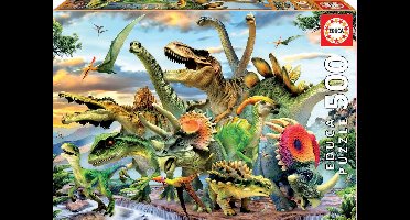 Educa Puzzle.  Dinosaurs 500 Teile