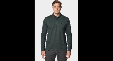BOSS Black Polo lange mouwen heren Groen Pado 30 10241542 01 50468392/348