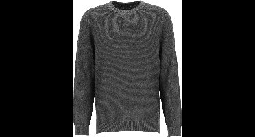 OLYMP Casual modern fit pullover katoen - antraciet