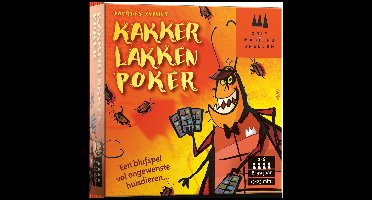 Drie Magiers Spellen - Kakkerlakkenpoker - Kaartspel - Bluffspel - Snel kaartspel - Partyspel - vanaf 8 jaar - Gezelschapsspel