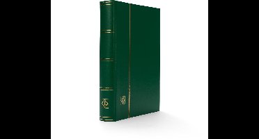 Postzegelinsteekalbum met 64 witte bladzijden - Basic W 64 groen