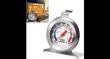Thermometer - Oventhermometer van roestvrij staal voor elektrische/gasoven, rookthermometer voor keukengrill