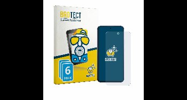 BROTECT - Screenprotector voor Oppo F33 Pro - Folie Beschermfolie matte 6 Stuks