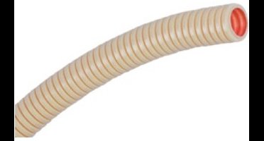 PIPELIFE flexibele buis met extra gladde binnenlaag 16mm - crème per rol 100 meter (1196020303)