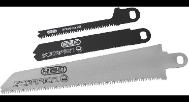 Stanley STA29992-XJ - Zaagblad Set - 3 Stuks - Voor Scorpion Zaag