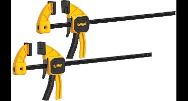 DEWALT DWHT0-83158 Enkele handklem medium 300 mm 12IN 2e, 45 kg spankracht Spanbreedte (max.):40 mm