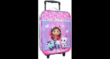 Gabby's Dollhouse Made To Roll Trolley Koffer - Paars