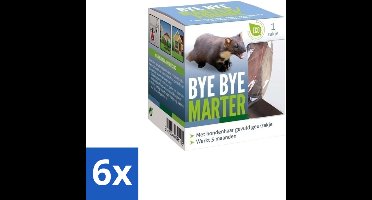 BSI – Marterverjager – Bye Bye Marter Geurzakje - Voordeelverpakking - 6 stuks