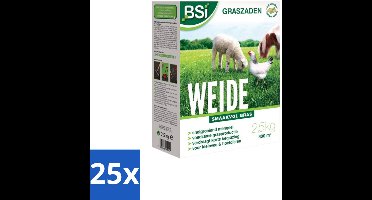 BSI – BSI – Graszaad – Weide Voedzaam & Smaakvol – 2,5 kg - Bulkverpakking - 25 stuks
