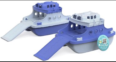 Green Toys ferryboot speelgoed van gerecycled plastic voor kinderen.