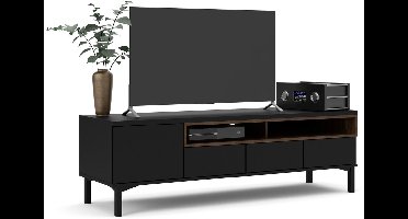 Giga Living Tv-meubel Roomers - Zwart - 160x50x50cm