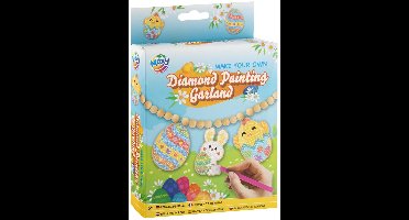 Creative Craft Group diamond painting feestlijn - kralen Pasen knutselset.