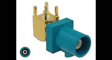 Delock FAKRA Z plug 90° PCB