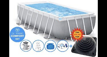 400 x 200 x 100 cm Intex Prism Frame COMFORT zwembad set - rechthoek