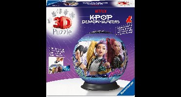 Ravensburger - 3D Puzzel Bal - Kpop Demon Hunters - 72 stukjes