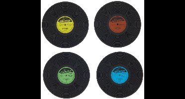 Balvi set van 4 LP onderzetters The Coaster