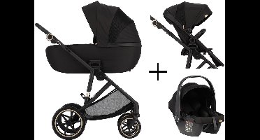 Puck Carl Kinderwagen 3-in-1 - Ebony