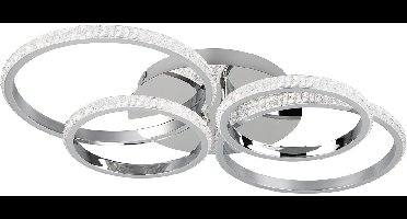 Design plafondlamp Cires chroom - R67364106