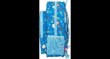 Schoolrugzak The Paw Patrol Pups rule Blauw 26 x 34 x 11 cm