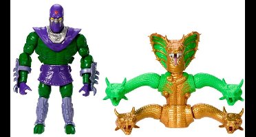 Mattel MOTU x TMNT: Turtles of Grayskull Deluxe Action Figure King Hiss 14 cm Action Figuur