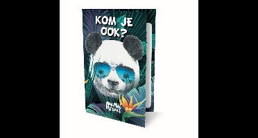 UITNODIGINGEN ANIMAL PLANET PK 878 PANDA / 6X3,95 - FSC MIX CREDIT