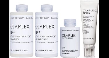Beschadigd haar pakket Olaplex No.3 + 4 + 5 + 0.5