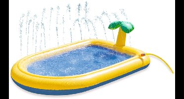 Beeztees Palmy - Hondenzwembad - Geel - 163x100x47 cm