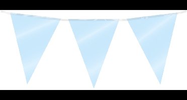 Vlaggenlijn Folie Babyblauw - 10 meter