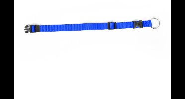 Duvo+ Nylon halsband verstelbaar Blauw 40/65 cm - 25 mm