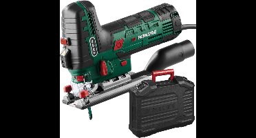 PARKSIDE® Decoupeerzaag 800W - Met Lasergeleider, LED-licht en Stofafzuiging - Inclusief Koffer en 2 Zaagbladen - Elektrische Zaagmachines - Gereedschap