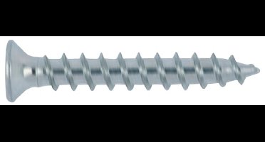 Wurth - Pianoscharnier schroef staal verzinkt - WÜPOFAST® pianoscharnierschroef verzinkt blauw Staal, verzinkt blauw, kleine verzonken kop - x 1000 st - Interne aandrijving Z1