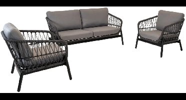 Zavi loungeset - matt zwart