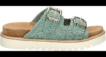 Mustang dames slipper - Groen - Maat 37