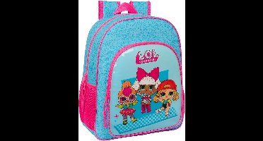 Schoolrugzak LOL Surprise! Divas Blauw 32 X 38 X 12 cm