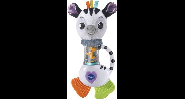 Vtech Baby Dierenvriendjes Rammelaar Zebra - Educatief Baby Speelgoed - Rammelaar - Cadeau - Vanaf 3 Maanden