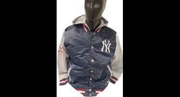 NEW YORK YANKEES -TEAMJACK- HOOD-NAVY- L