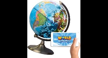 Wereldbol Met Verlichting - Led Lamp Kinderen - Bureaulamp - Multikleur