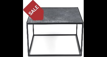 Spinder Design salontafel Tijl 60 x 60 - Zwart - Staal