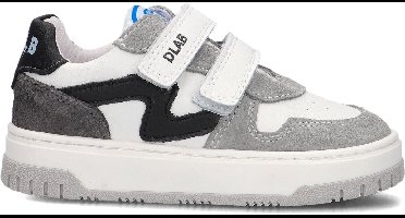 Develab 45243 Sneakers Jongens - Leren Sneaker - Grijs - Maat 23