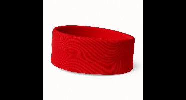 Brede Sport Hoofdband voor Heren & Dames – 75mm – Acryl – Ideaal voor Fitness, Hardlopen & Yoga - Rood