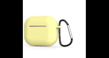 New Age Devi - Hoesjde geschikt voor Apple AirPods 3 - Geel