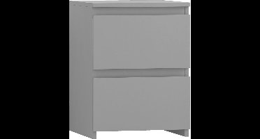 Sierra Designs Nachtkastje met 2 lades (grijs)