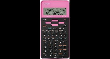 Rekenmachine Sharp-EL531THBPK zwart-roze wetenschappelijk